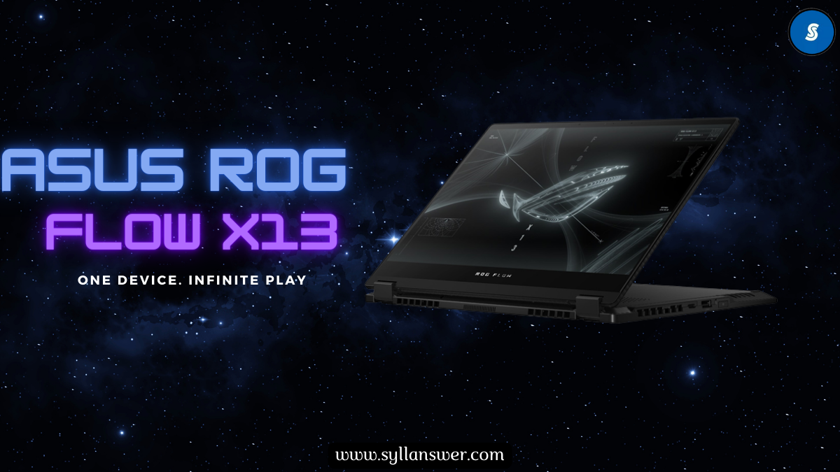 Introducing the ASUS ROG Flow X13 Gaming Laptop: Now Accessible in India with Exciting Specs 