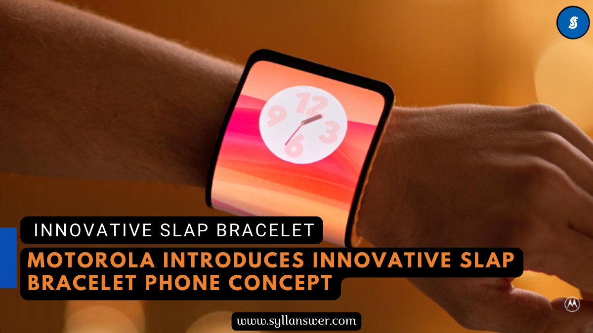 Motorola Introduces Innovative Slap Bracelet Phone Concept
