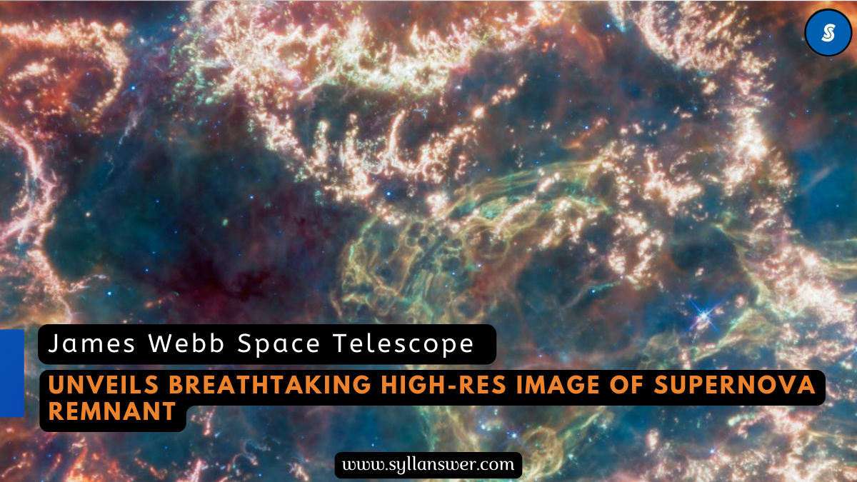 James Webb Space Telescope Unveils Breathtaking High-Res Image of Supernova Remnant