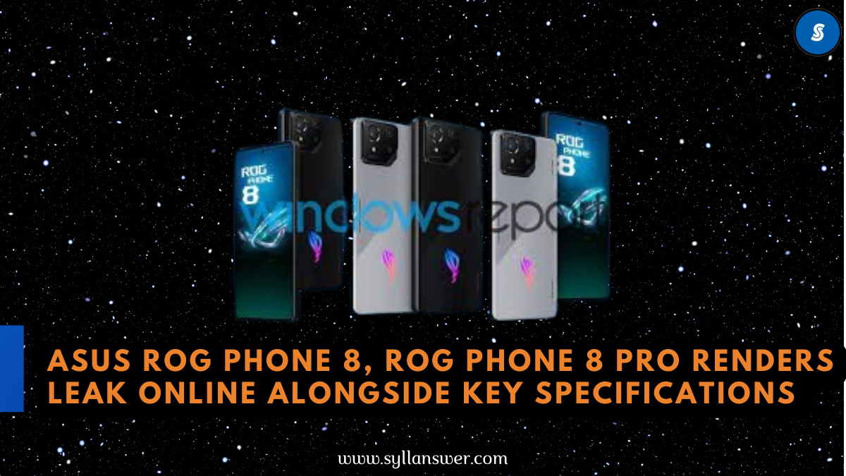  Asus ROG Phone 8 Series Renders and Key Specifications Leak